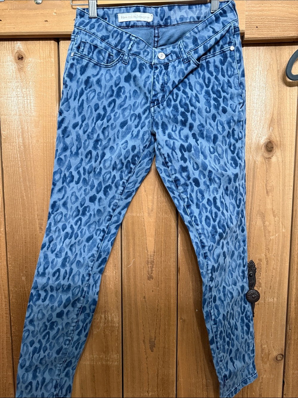 Anthropologie Pilcro and the Letterpress Sz 27 Leopard Spot Jeans